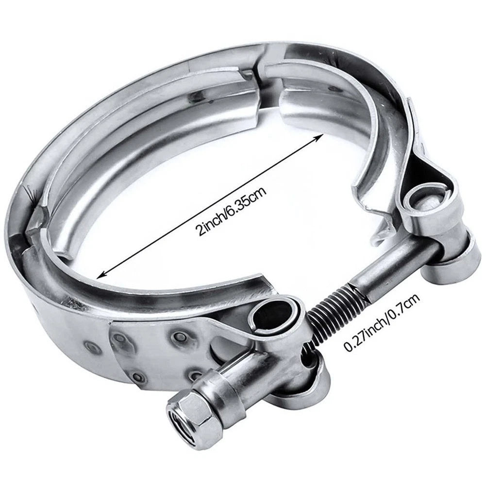 304 Stainless Steel Exhaust Connector V Flange for Auto Exhaust System