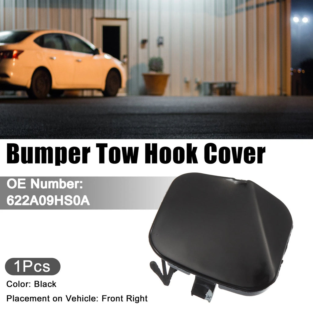 Tow Hook Cover Cap for Nissan Altima (2013–2018) - Black