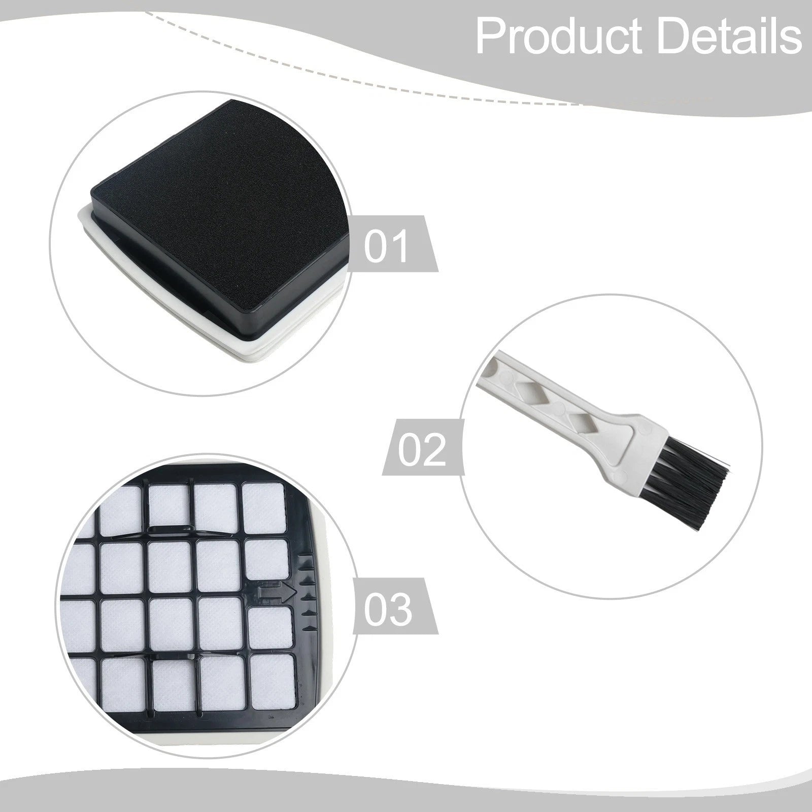 Dust Trapping Filters for Eureka Bagless Cleaners (Compatible)