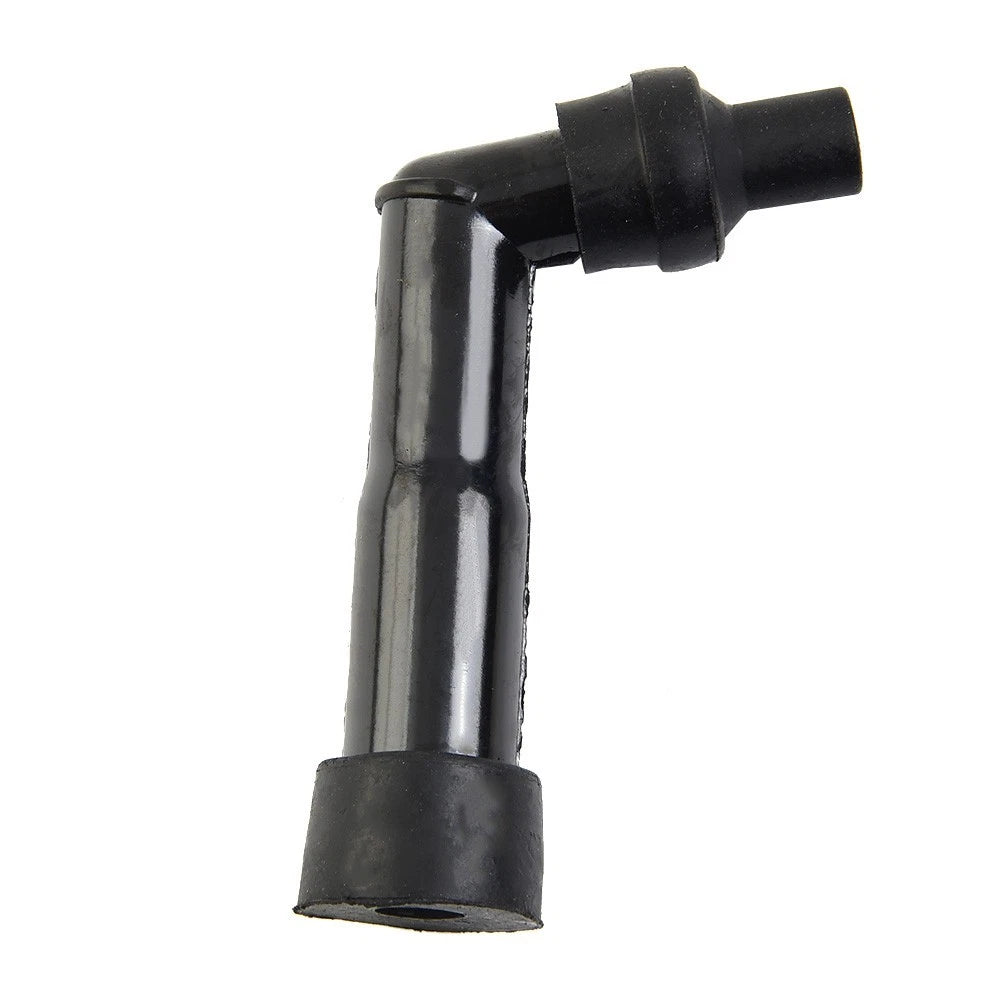 Black Resin Spark Cap for Motorcycle (102 Degree Heat Resistant)