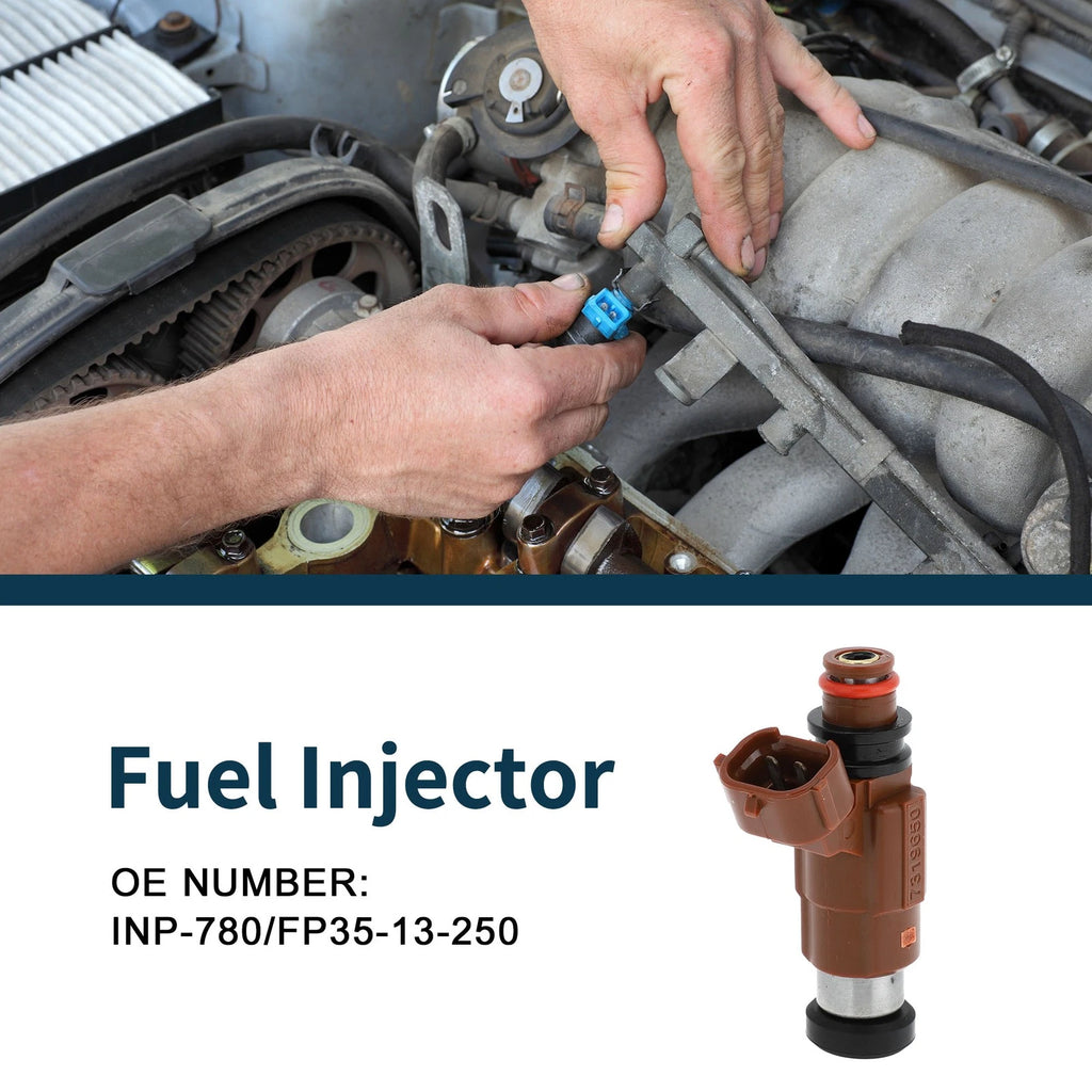 Fuel Injector Replacement for Mazda Protege ES 1.8 (1999–2000) 1 Pc Brown