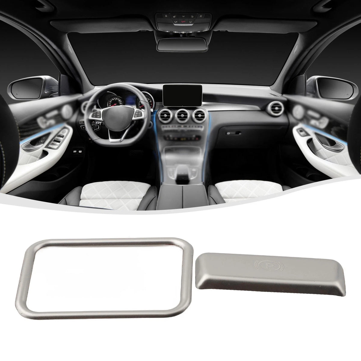 Brake P Button Trim Brake Switch Trim Easy Installation High Reliability