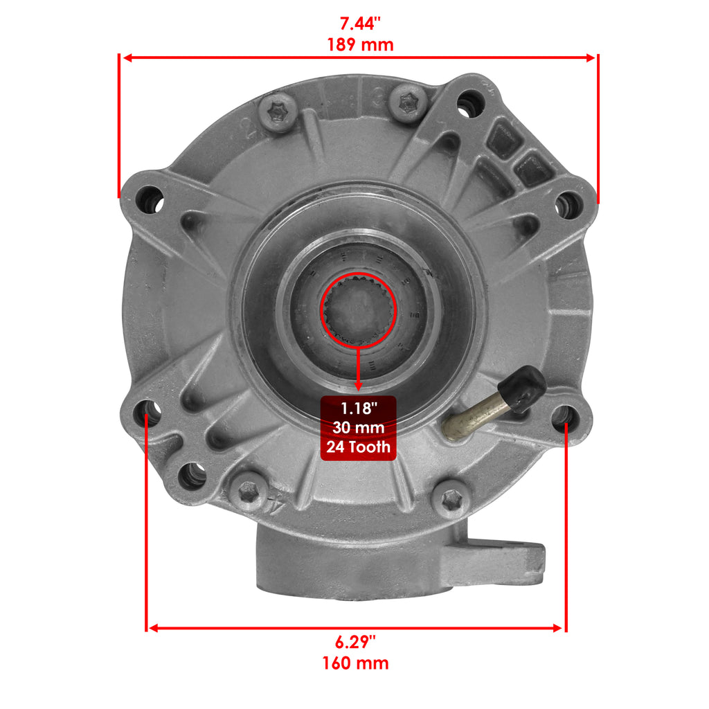 Rear Differential Gear Case Replacement for Can Am Outlander 500 2007–2012