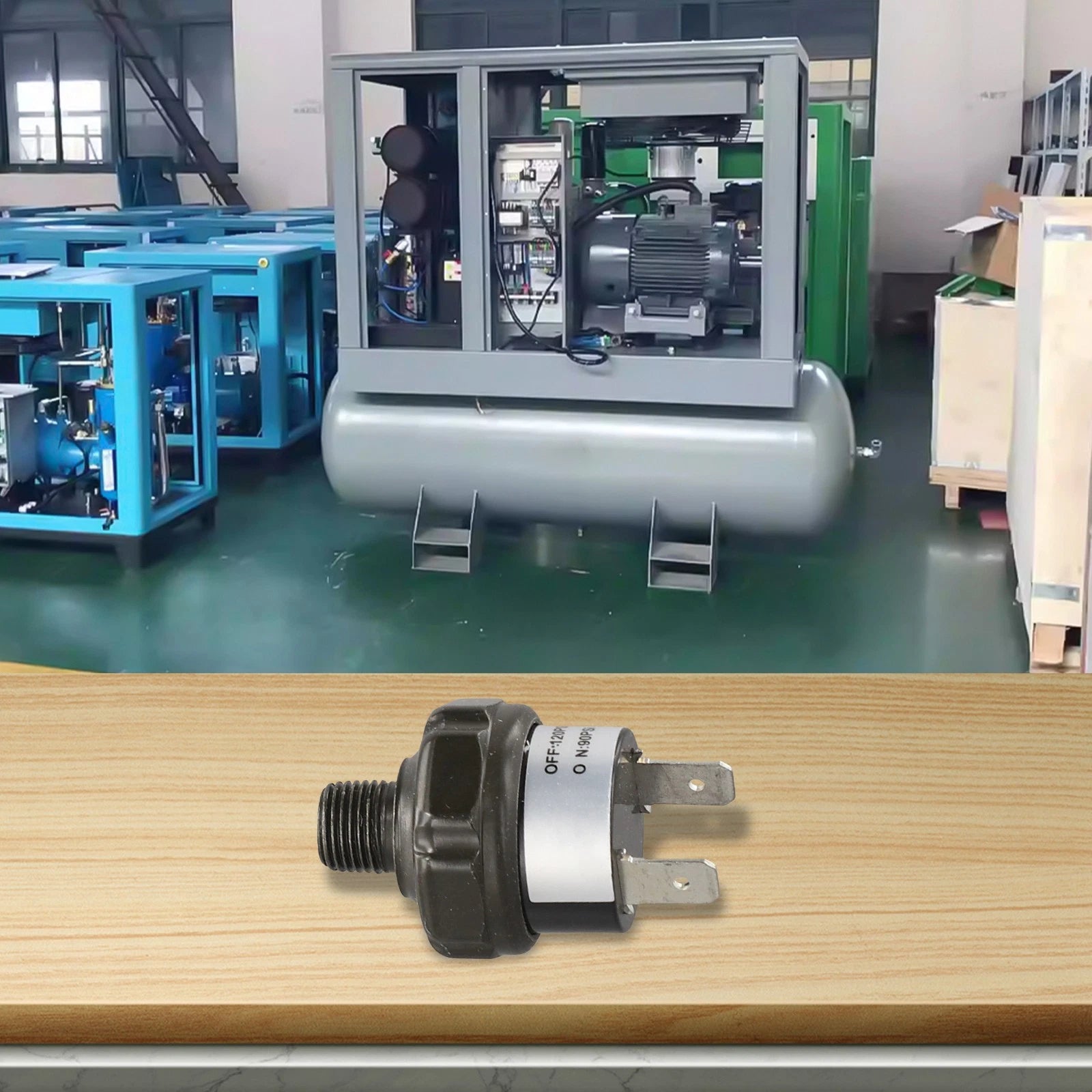 Air Compressor Pressure Switch for (12V, 24V)