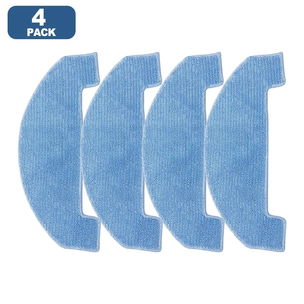 10X Reusable Mop Pads for Hygienic Cleaning Microfiber Material
