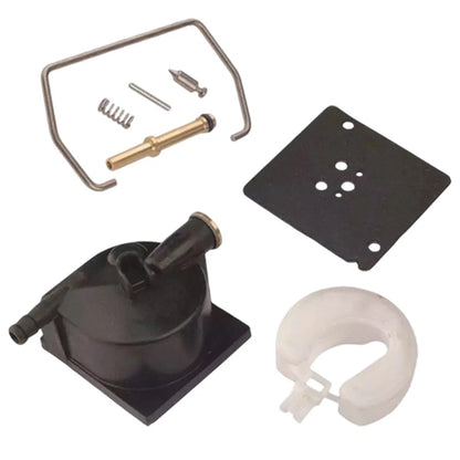 Carburetor Float Bowl Assembly Kit for Tecumseh OHV110 OHV115 OHV120 OHV135