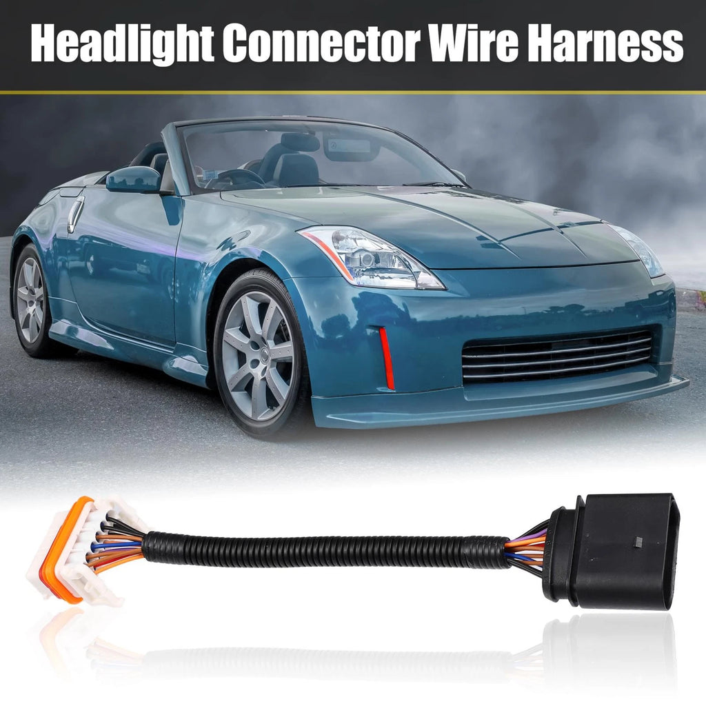 Headlight Connector Wire Harness Replacement for Volkswagen Touareg (2004-2007)