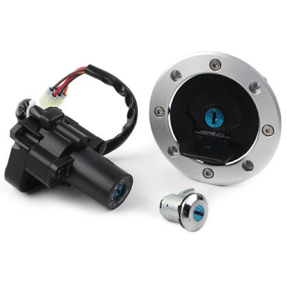 Ignition Switch & Fuel Gas Cap Cover Key Set for Suzuki GSXR1300 (2000–2023)