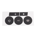 Button Repair Kit Decals for C4 (2014–2018)