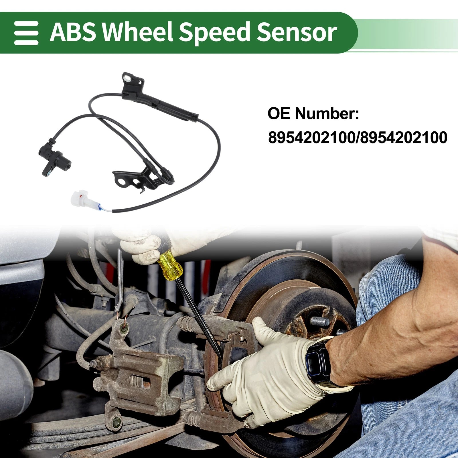 ABS Wheel Speed Sensor Replacement for Toyota Corolla E12 (2004–2016)