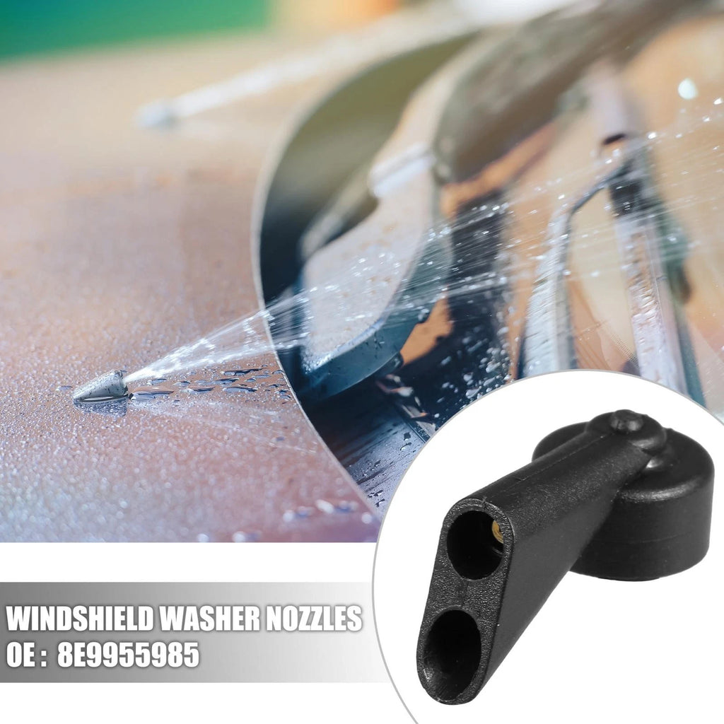 Rear Windshield Washer Sprayer Nozzle 2 Hole for Audi A1 A3 A4 Q7 (2010–2023)