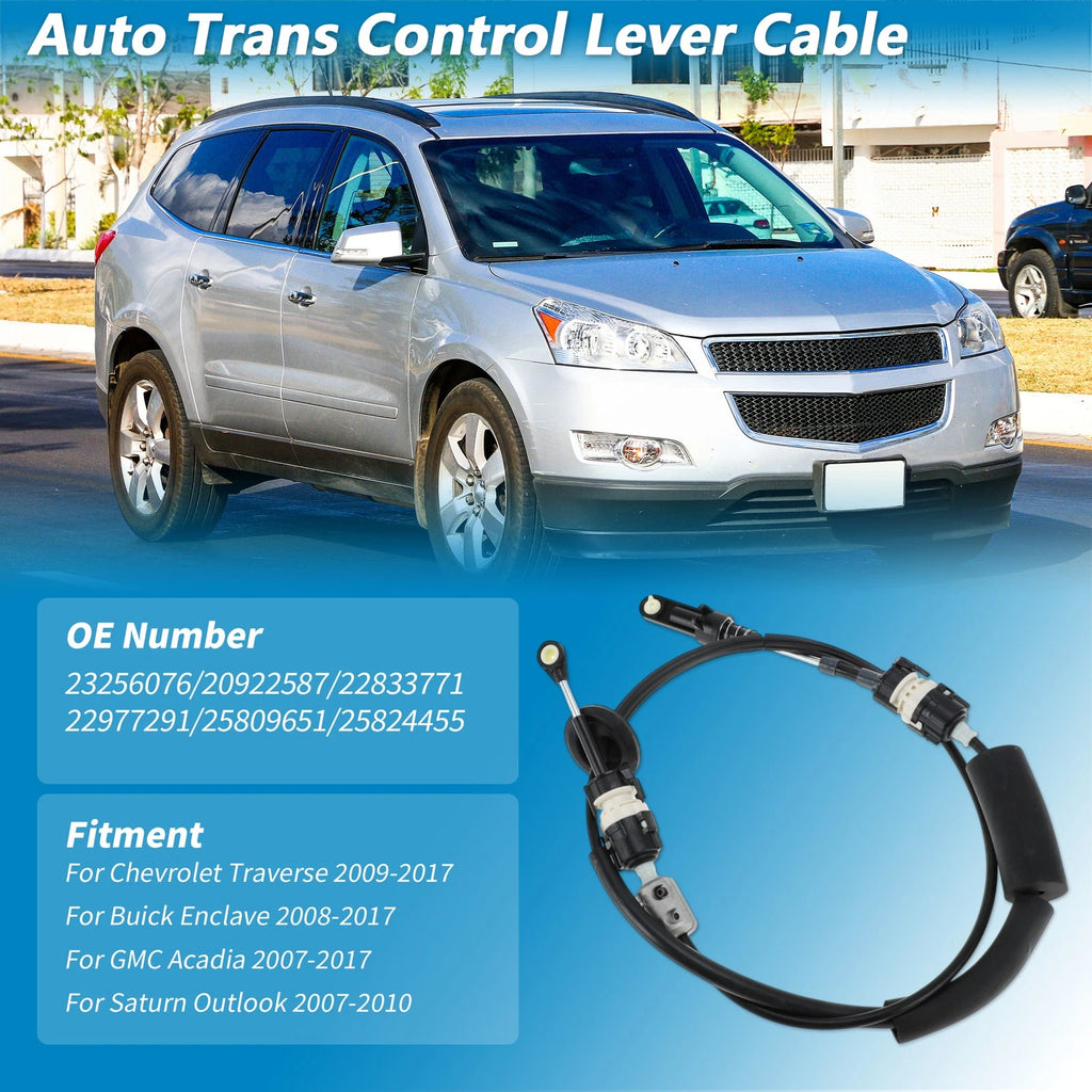 Auto Trans Gear Shifter Cable Replacement for Chevrolet Traverse GMC Acadia (2007–2017)