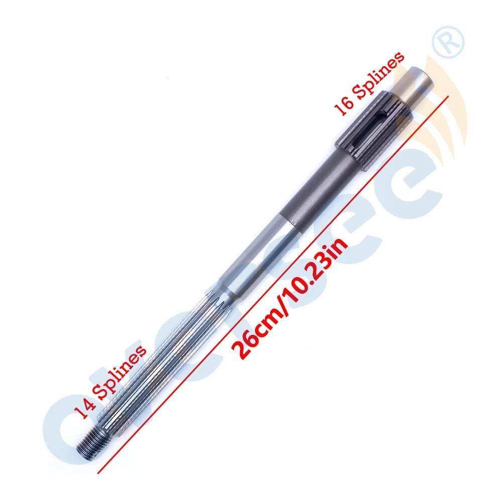Propeller Shaft for Tohatsu Outboard 9.9HP 15HP 18HP (2/4T) 362-64211 44-803744T03