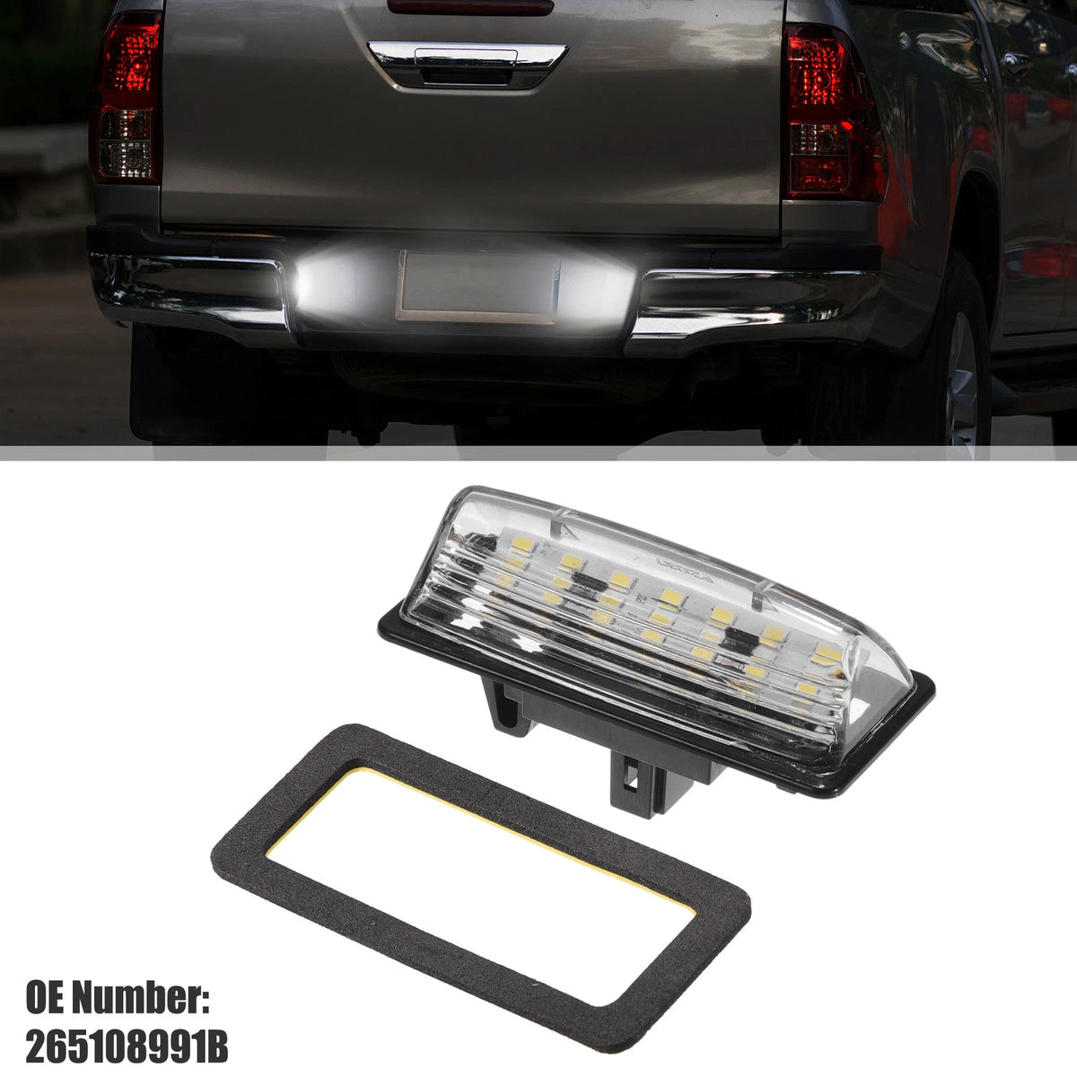 LED License Plate Light for Nissan Maxima (2016–2022) No. 265108991B