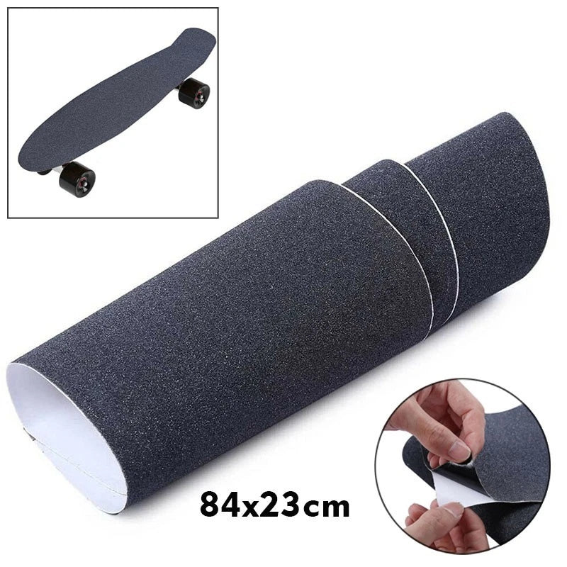 Skateboard Deck 23 x 84cm with Grip Tape for Longboarding