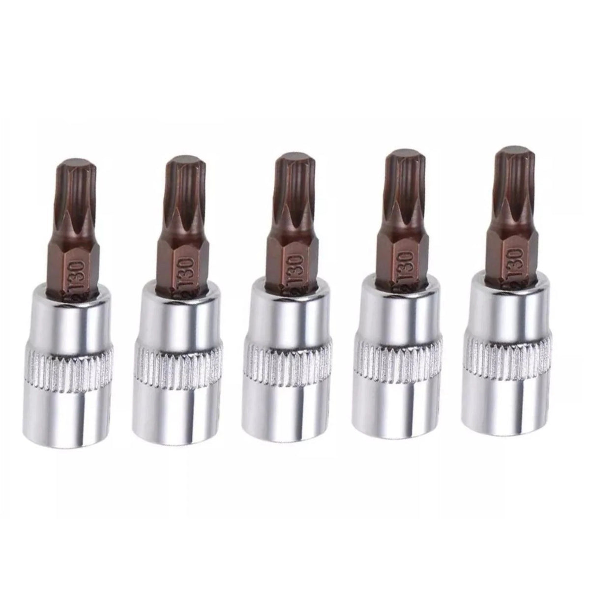 5pcs T30 Torx Bit Sockets for Ratchet Wrenches
