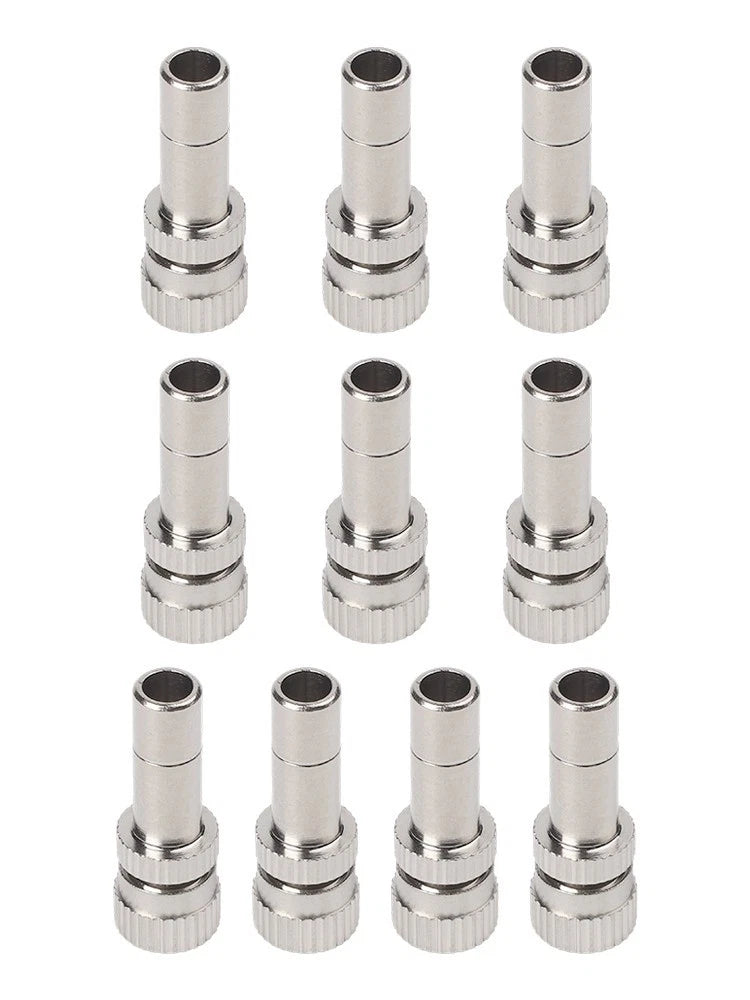 10Pcs 6mm Spray Nozzles for Fine Mist Irrigation (No Part Numbers)