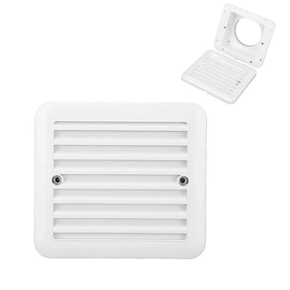 Air Exchange Side Vent Grille for Kitchens - High Strength ABS Material
