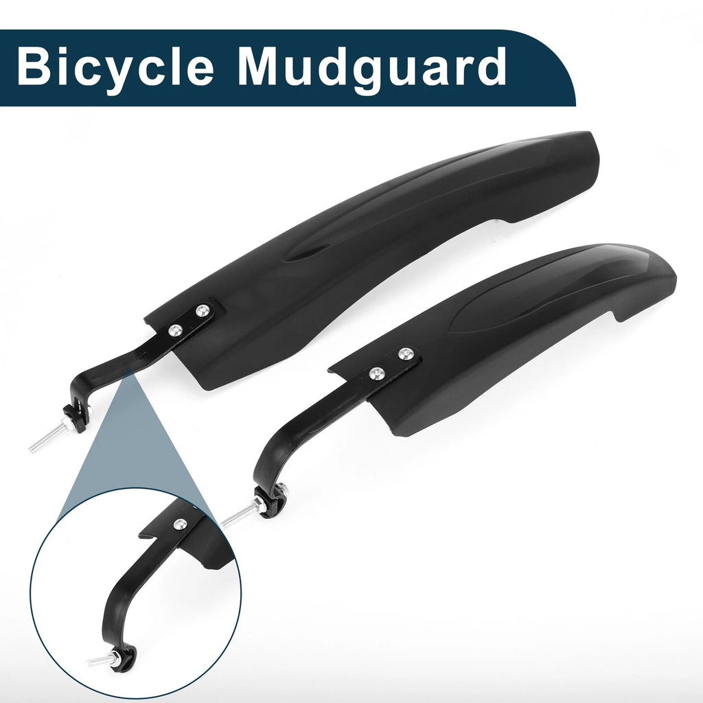 MTB Bicycle Mudguard Front Rear Set for Road Bike (13.19–17.91 in)