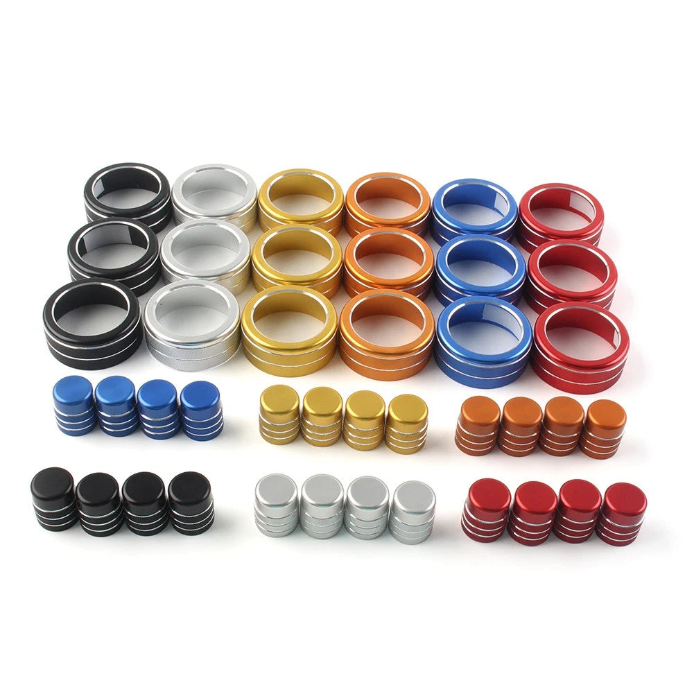 Central Control Switch Knob Ring Cover Trim for Honda Civic 2022+