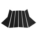 6 Pcs Pillar Window Trim Replacement for Chevy Captiva (2019–2023) Black