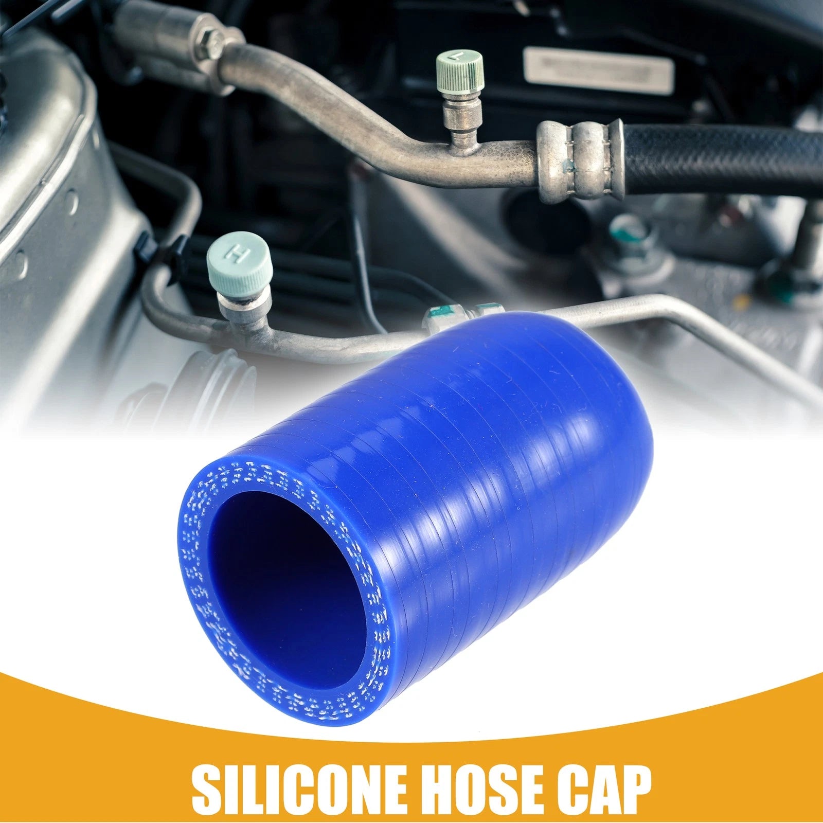 Silicone Coolant Cap Intake Vacuum Hose End Plug for Universal (Fits Various)