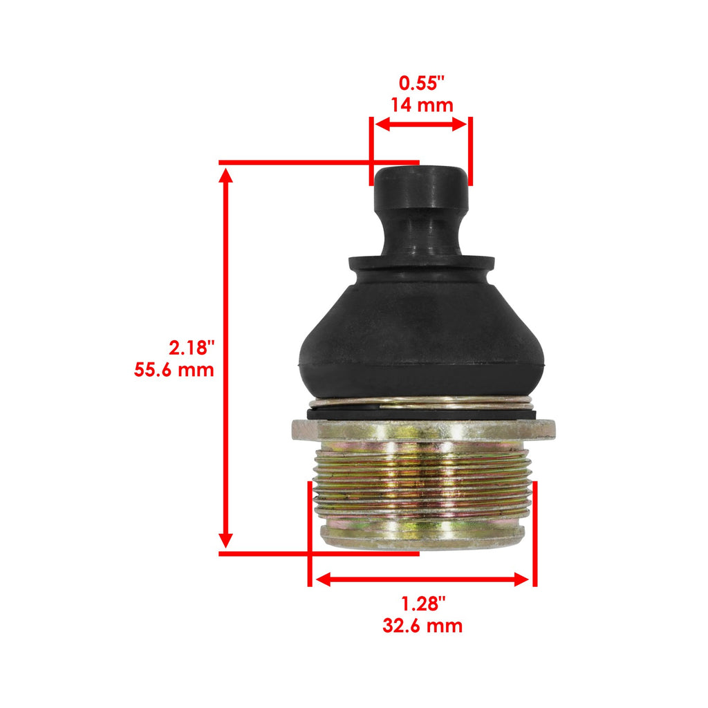 Lower Ball Joints Heavy Duty for Kawasaki Tecate-4 250 (1987–1988)