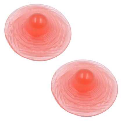 2Pcs Silicone False Nipple Stickers for Crossdresser Simulation