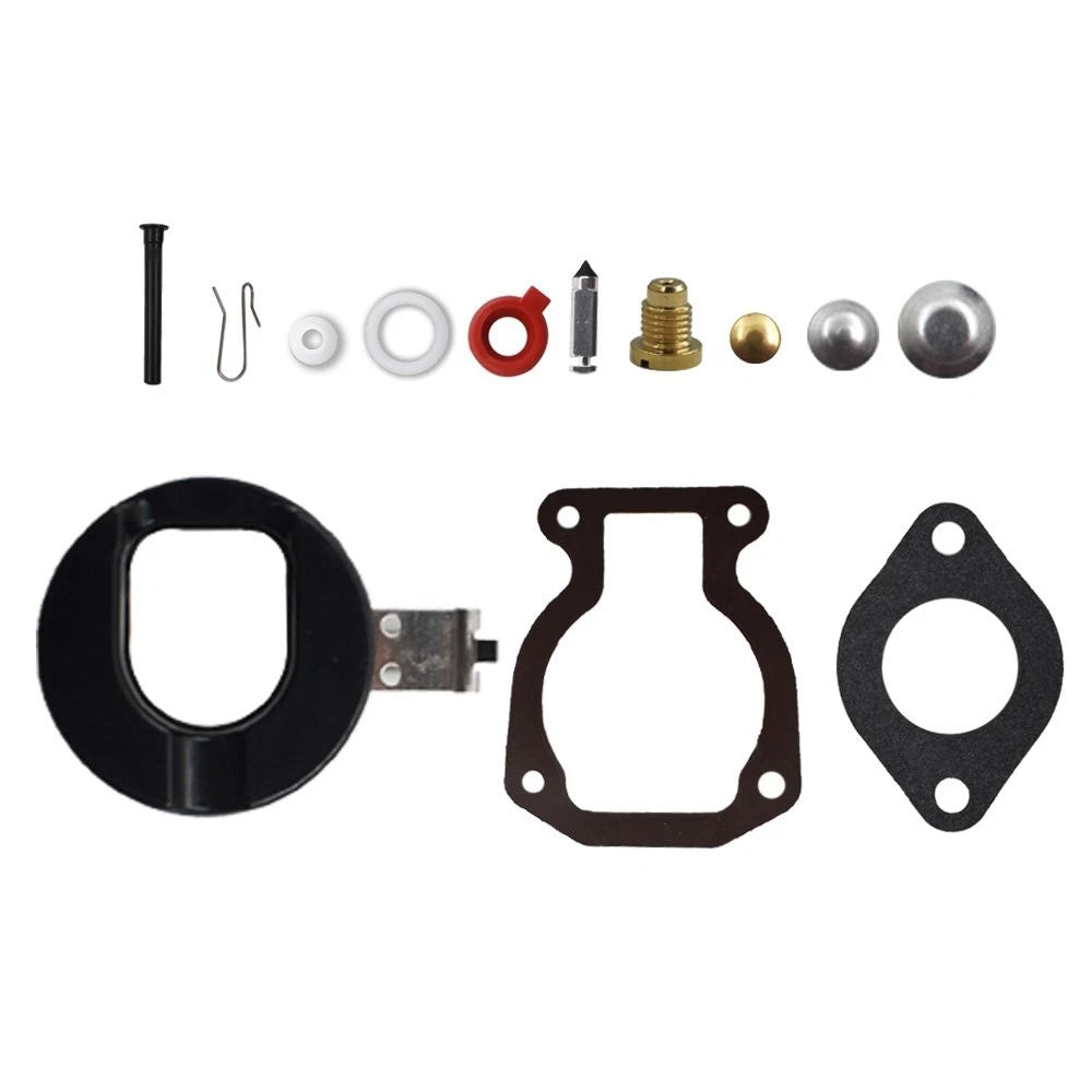Carburetor Kit w/ Float for Johnson Evinrude 9.9 HP 15 HP (1974–1988) 398453