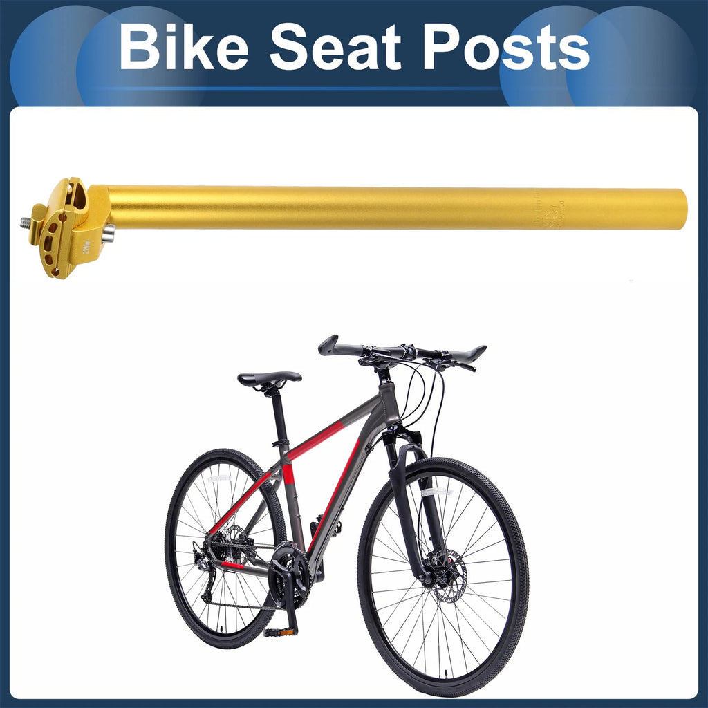 Seat Post 27.2x400mm Adjustable Angle for Bike Bicycle (2005–2018)