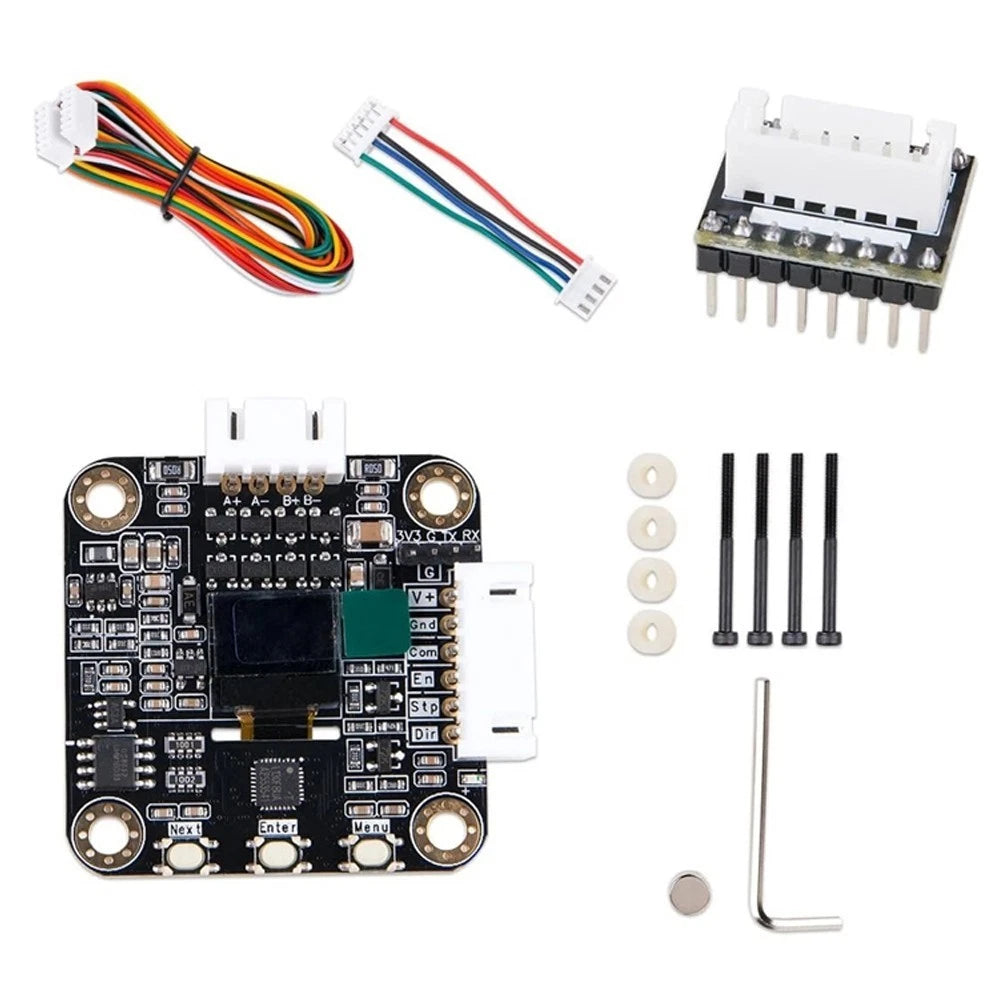 NEMA17 Stepper Motor Driver with Power-On Self-Test Error Detection