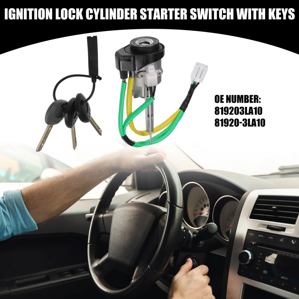 Ignition Lock Cylinder Switch with Keys for Hyundai Azera 2008–2008