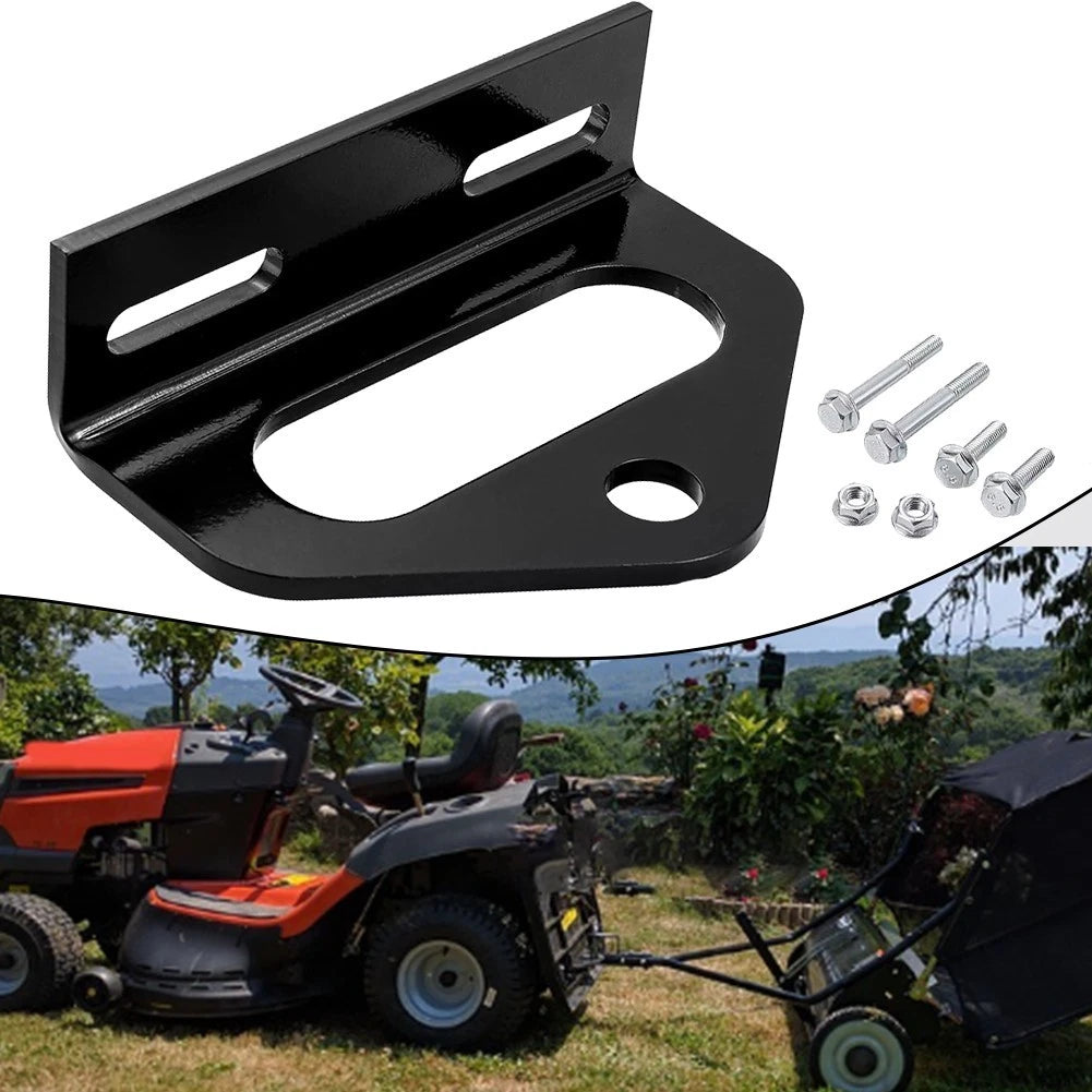 Lawn Mower Hitch with Mounting Hardware for Easy Towing