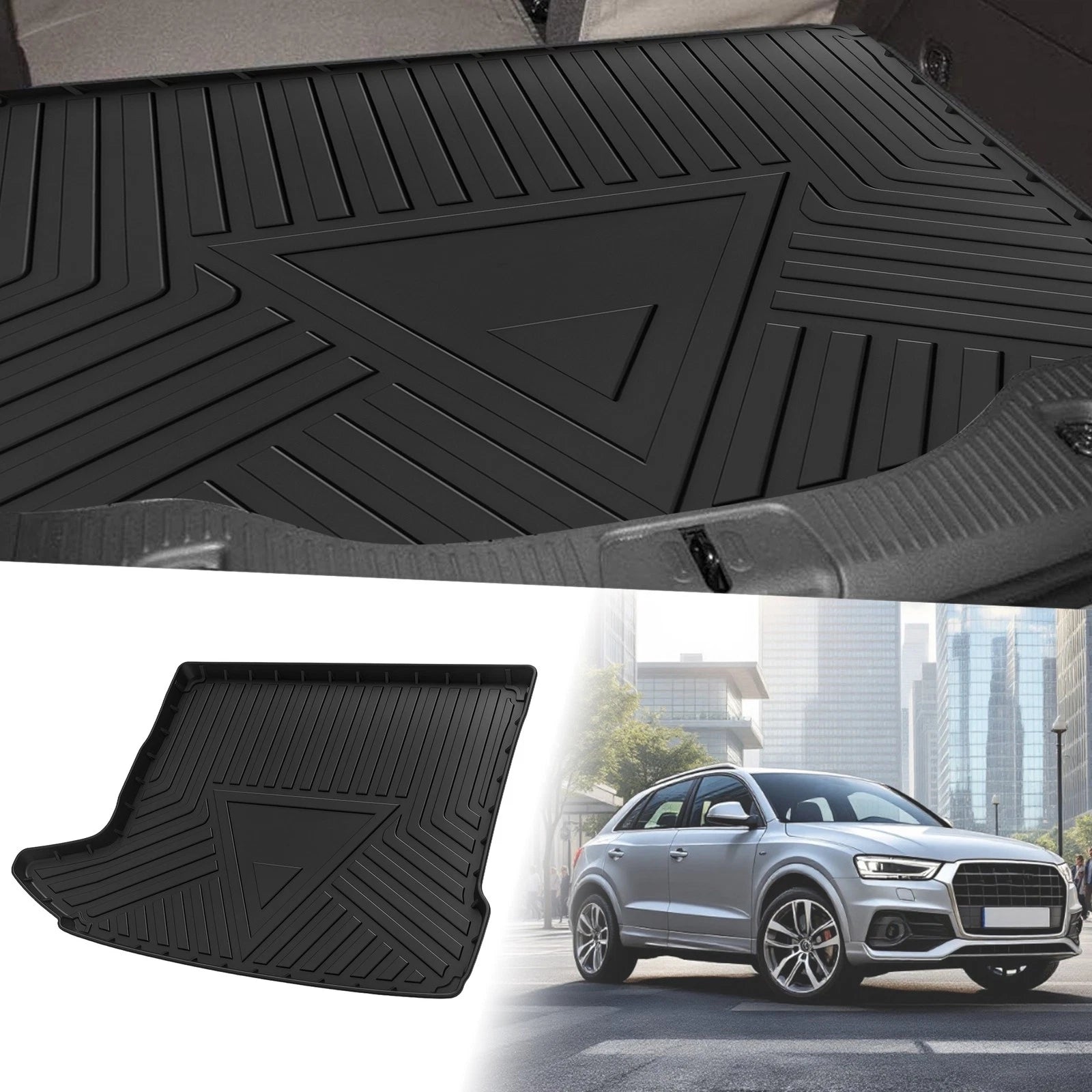 Rear Cargo Liner TPE Flat Face for Audi Q3 (2015–2018) 1 Piece