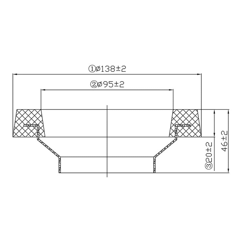 Installation Screws for Toilet Flange Repair (No Year Range)