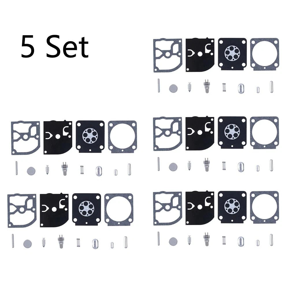 Set of 5 Chainsaw Carburetor Repair Kits for Stihl MS171 MS181 MS201 (Zama RB-99 RB99)