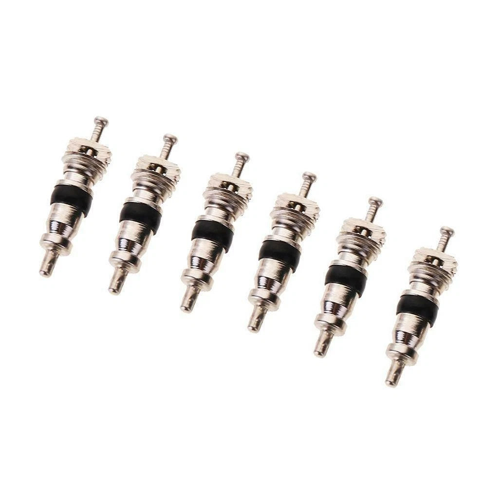Air Conditioning Valve Cores Kit for A/C System (Copper, Remover Tool)