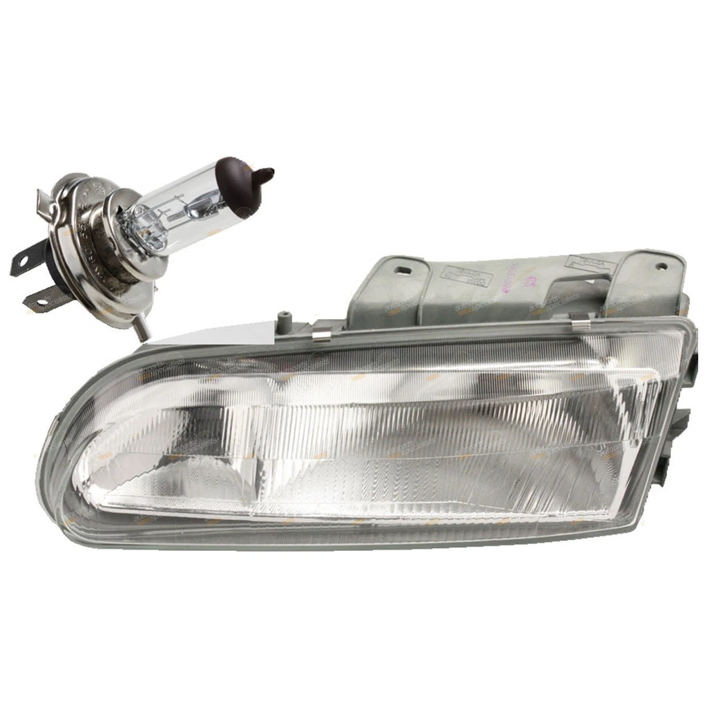 LH Headlight w/ H4 Globe for Holden Commodore/Statesman/Caprice (1993–1997)