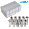 10 Pcs R8 Round Spring Collet Set for (3-20mm)
