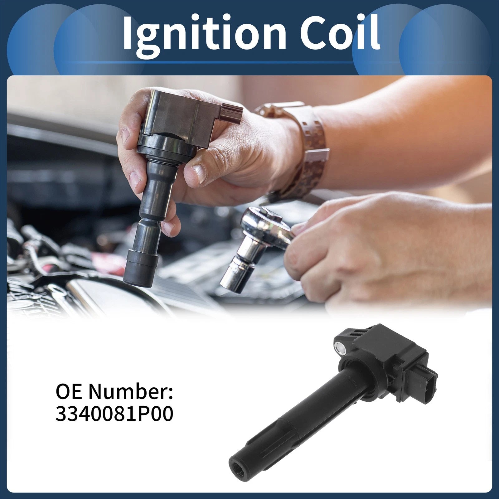 Ignition Coil Pack No.3340081P00 for Suzuki Swift (2017–2024)