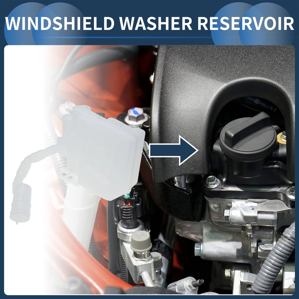 Windshield Washer Reservoir Replacement for Volkswagen Jetta (2005–2010)