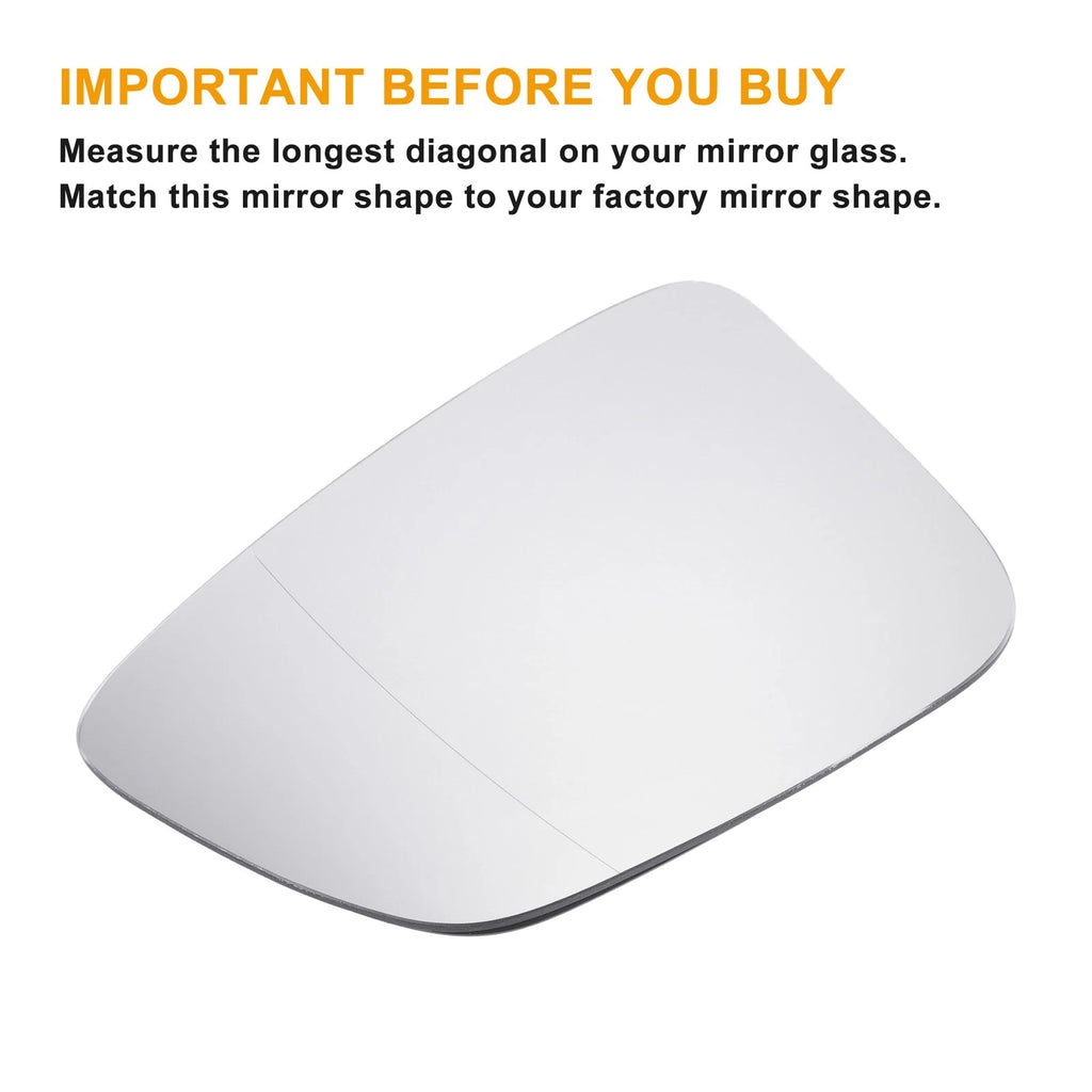 Left Side Heated Mirror Glass Replacement for BMW 3 Series G20 G21 (2019–2022)
