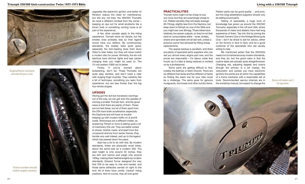 Triumph 350/500 Unit-Construction Twins Manual (1957–1973)