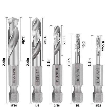 Quick Change Drill Bits for Metal (2010–2023)