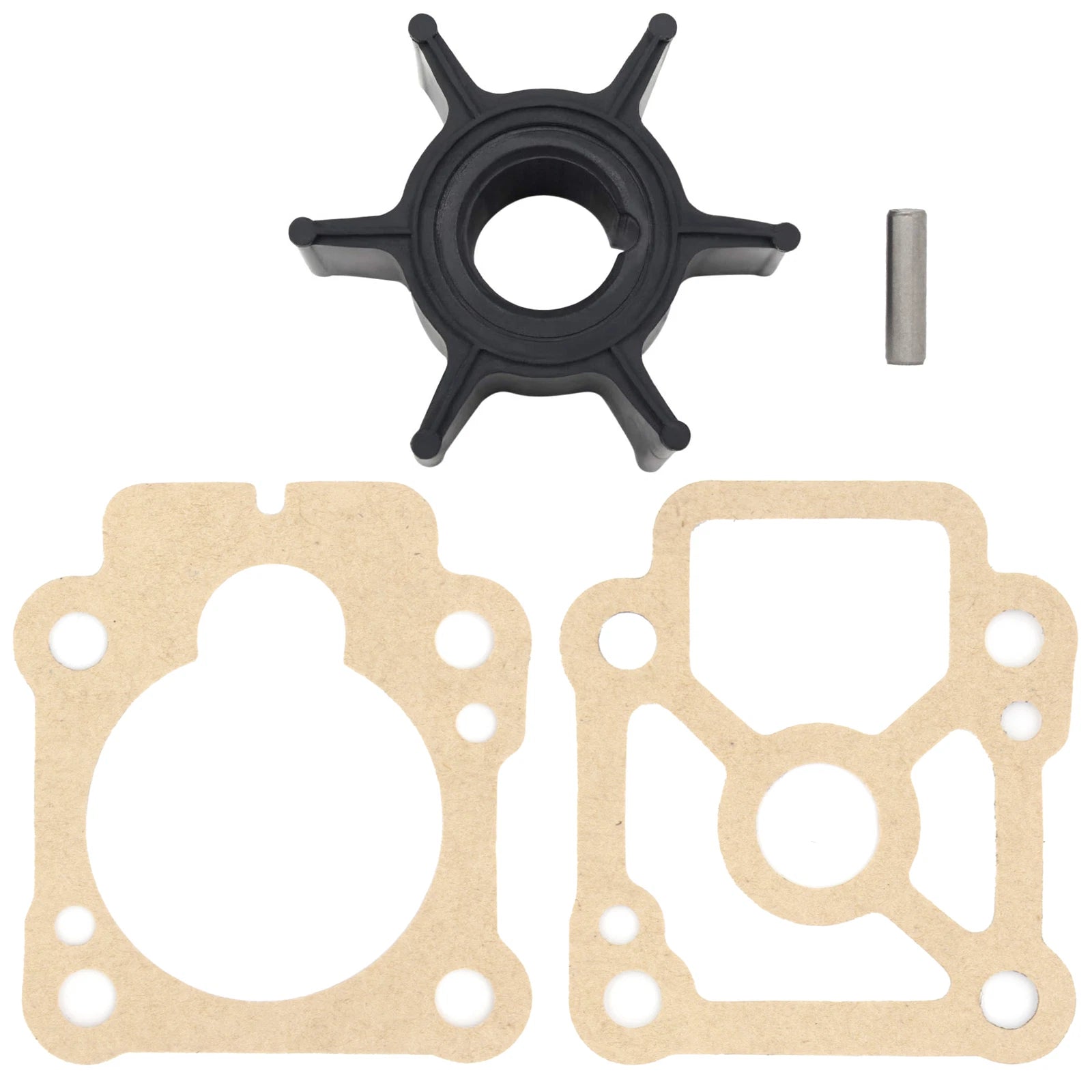 Water Pump Impeller Service Kit for Nissan Tohatsu 8-9.8 HP Outboard (3B2-65021)