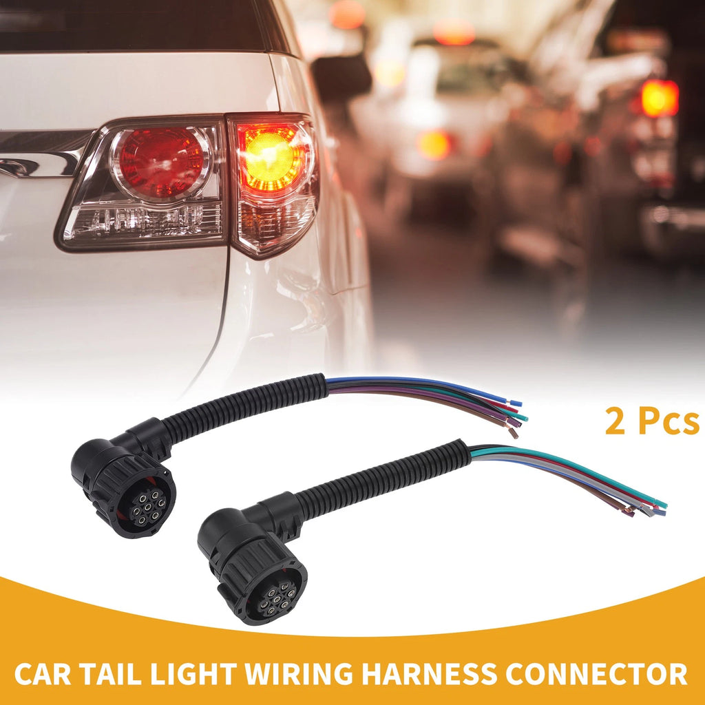 2 Pcs Tail Light Wiring Connector for Fiat Ducato 2001–2016