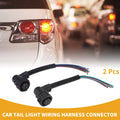 2 Pcs Tail Light Wiring Connector for Fiat Ducato 2001–2016