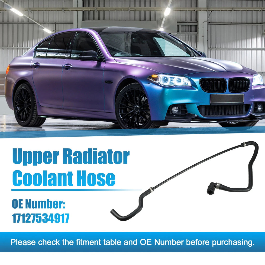 Upper Radiator Coolant Hose for BMW 550i 650i Base 2006–2010