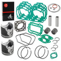 Top End Rebuild Kit Pistons Dual Ring Bearing Gasket for Ski-Doo MXZ 800 (2003–2007)