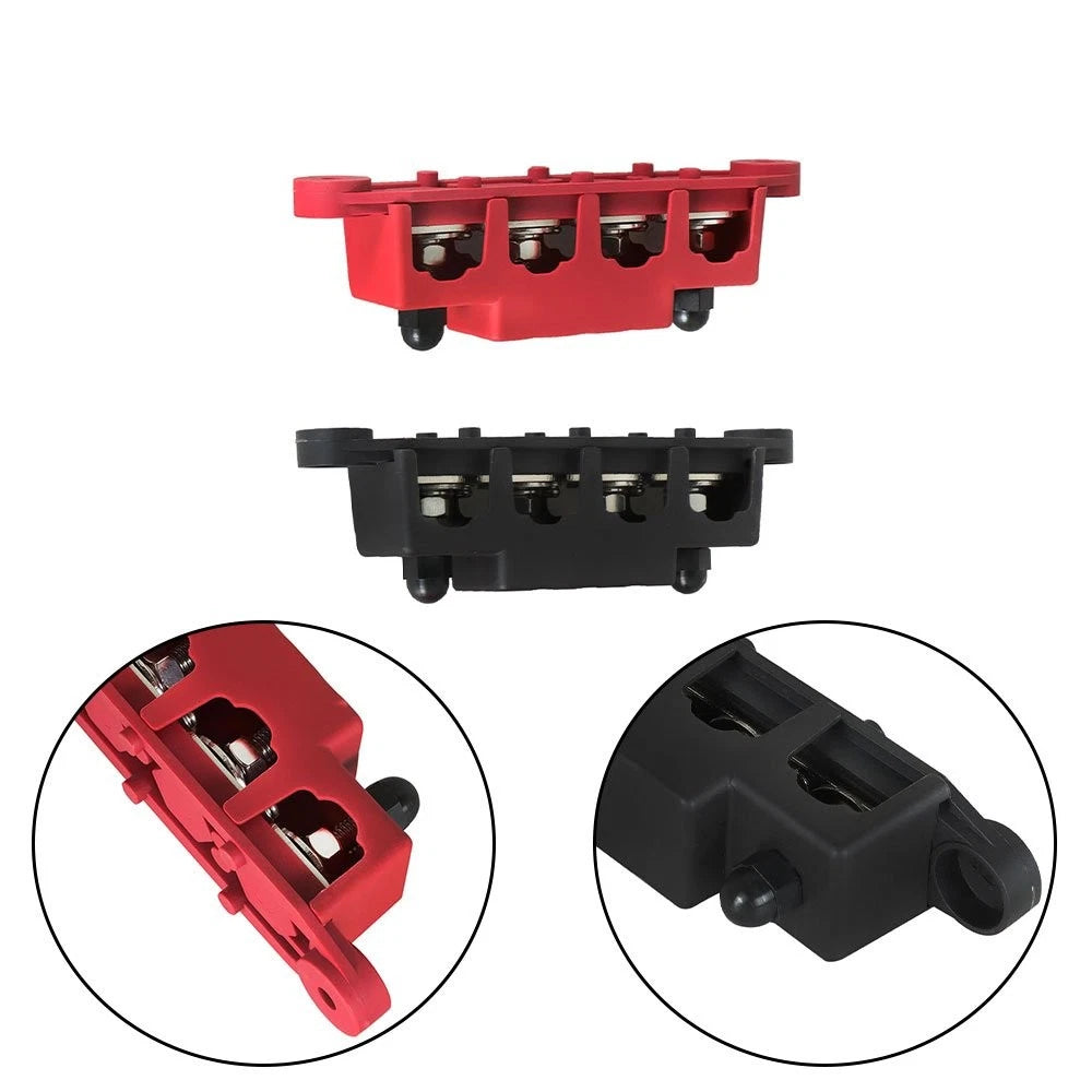Busbar Power Distribution Pair for 12V Systems (250A, 5/16")